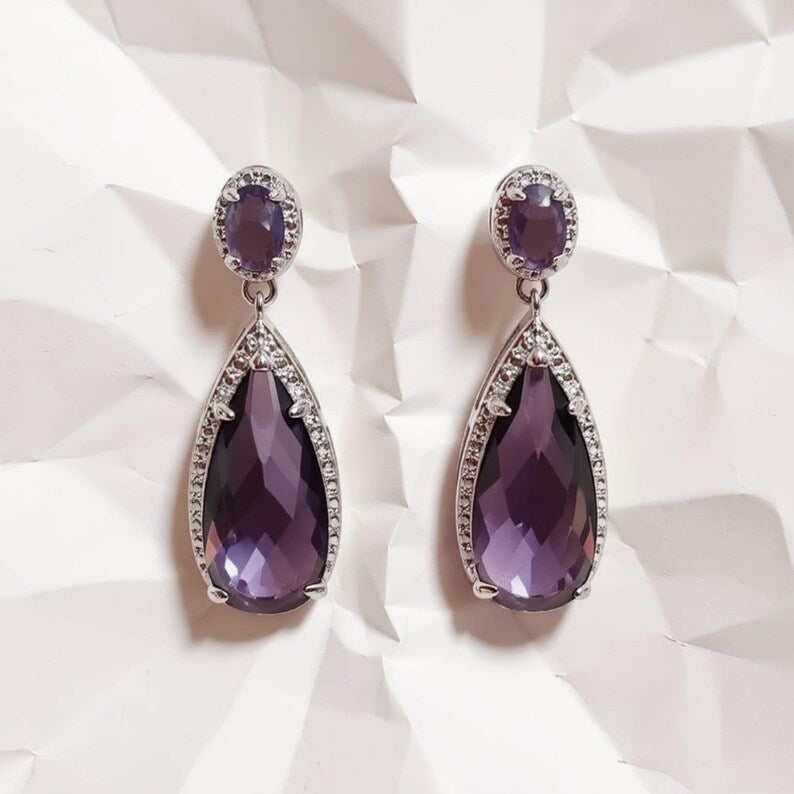 Purple Crystal Drops