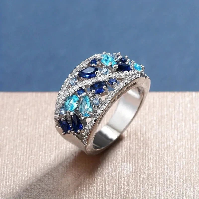 Ocean Blue Ring