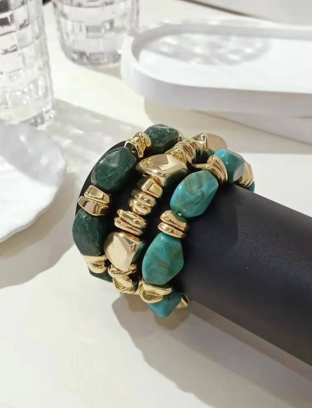Retro Beaded Bracelet