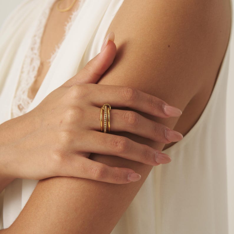Love's Orbit Ring