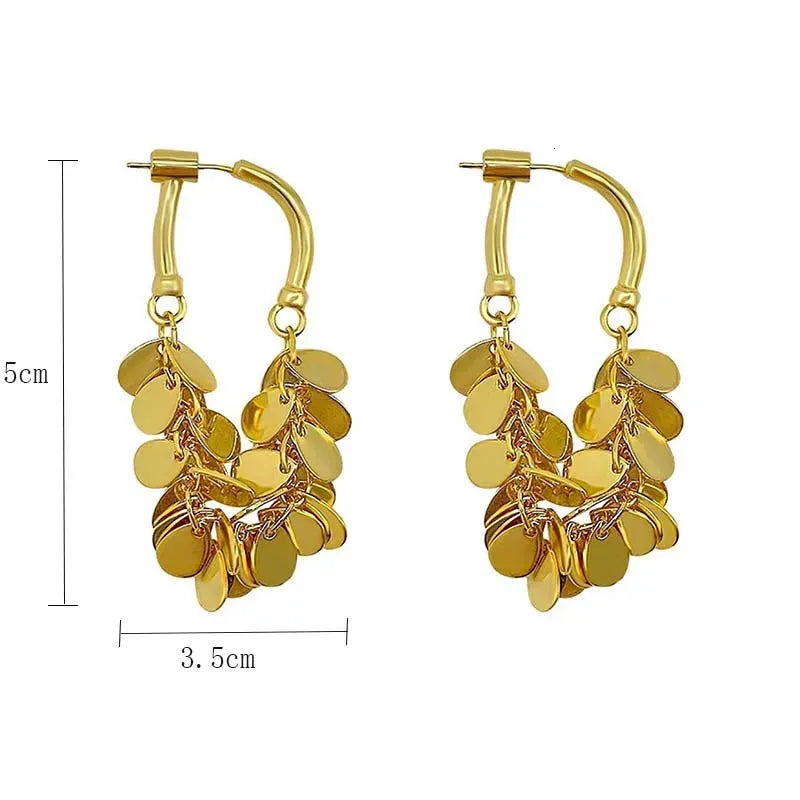 Wind Chyme Hoops