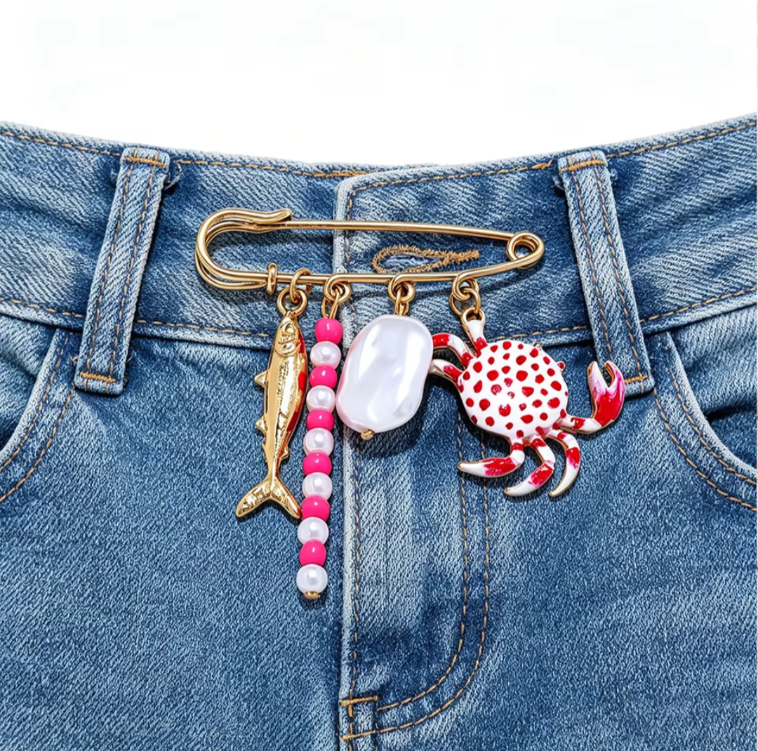Crab Brooch