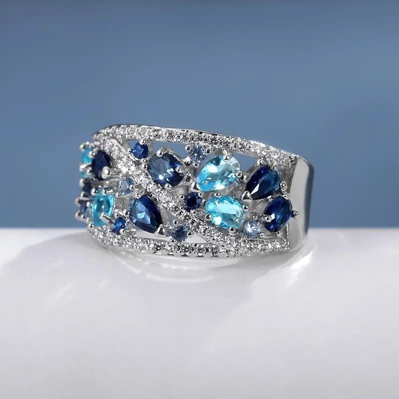 Ocean Blue Ring