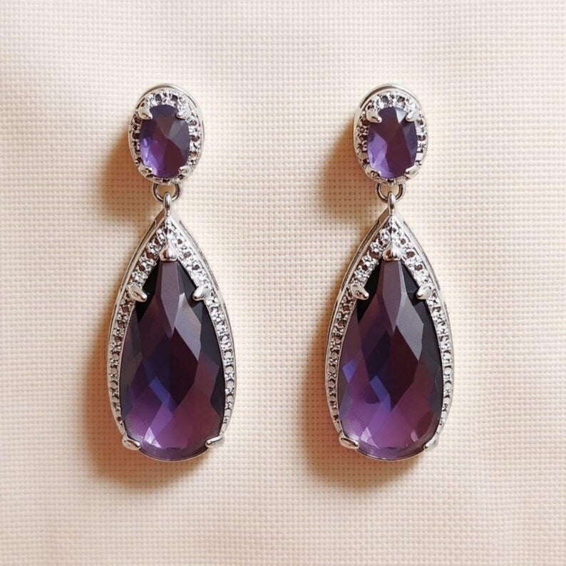 Purple Crystal Drops