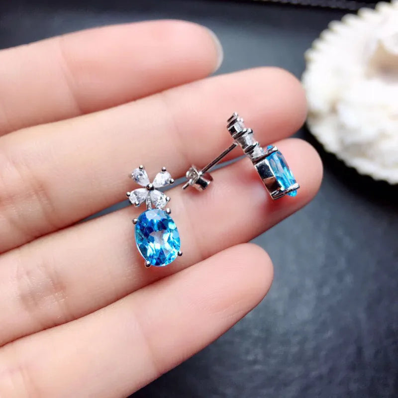 Aqua Bloom Studs