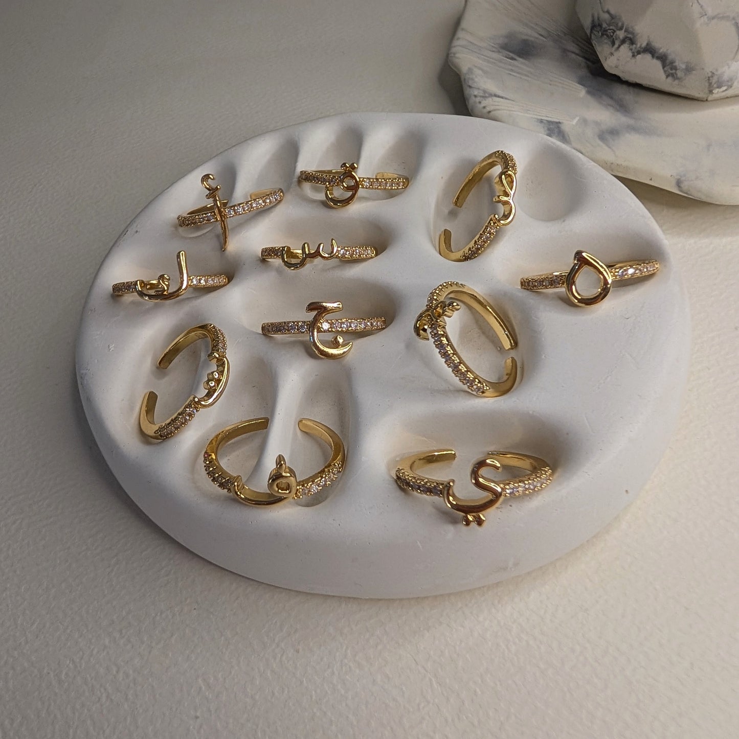 Harf Charm Ring