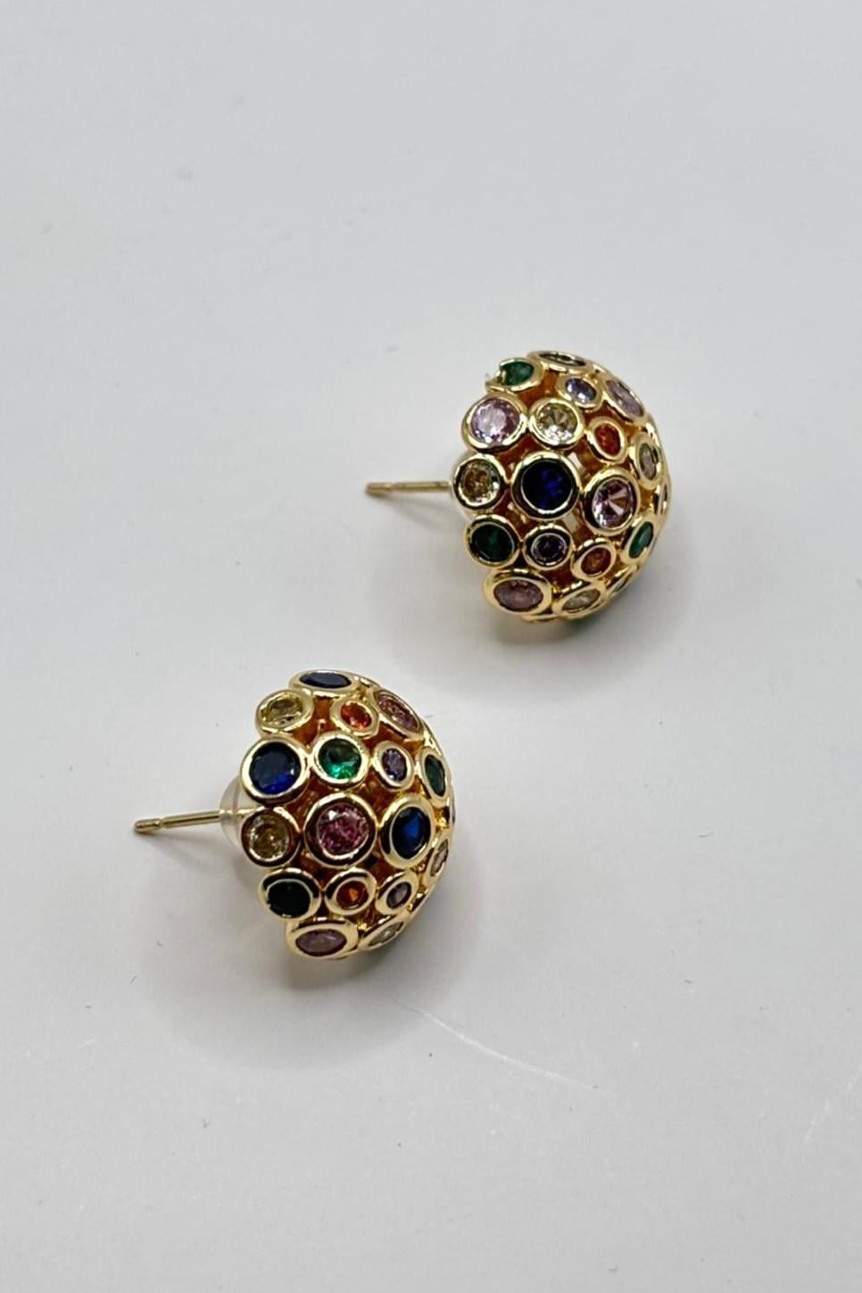 French Gem Studs