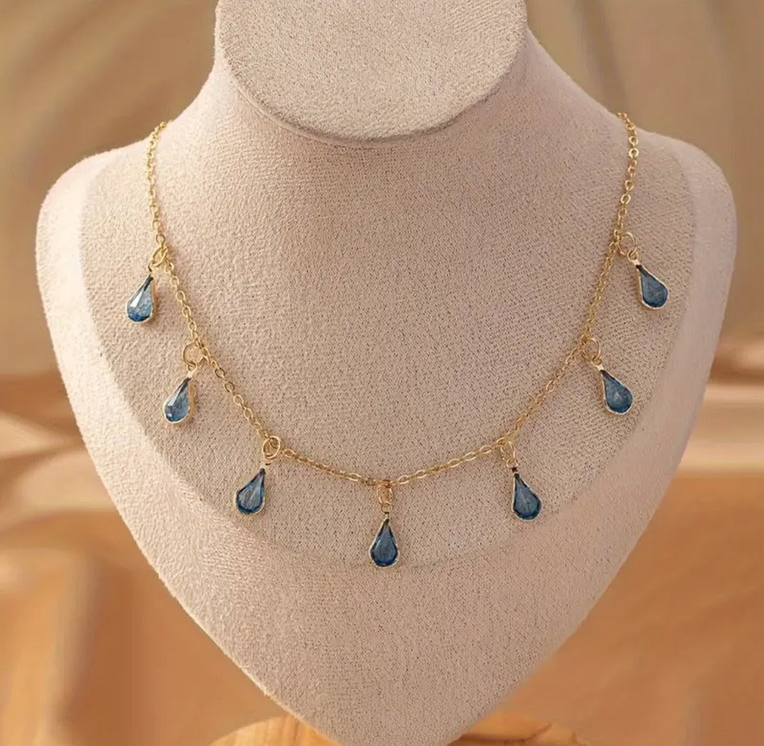 Lilac Charms Necklace