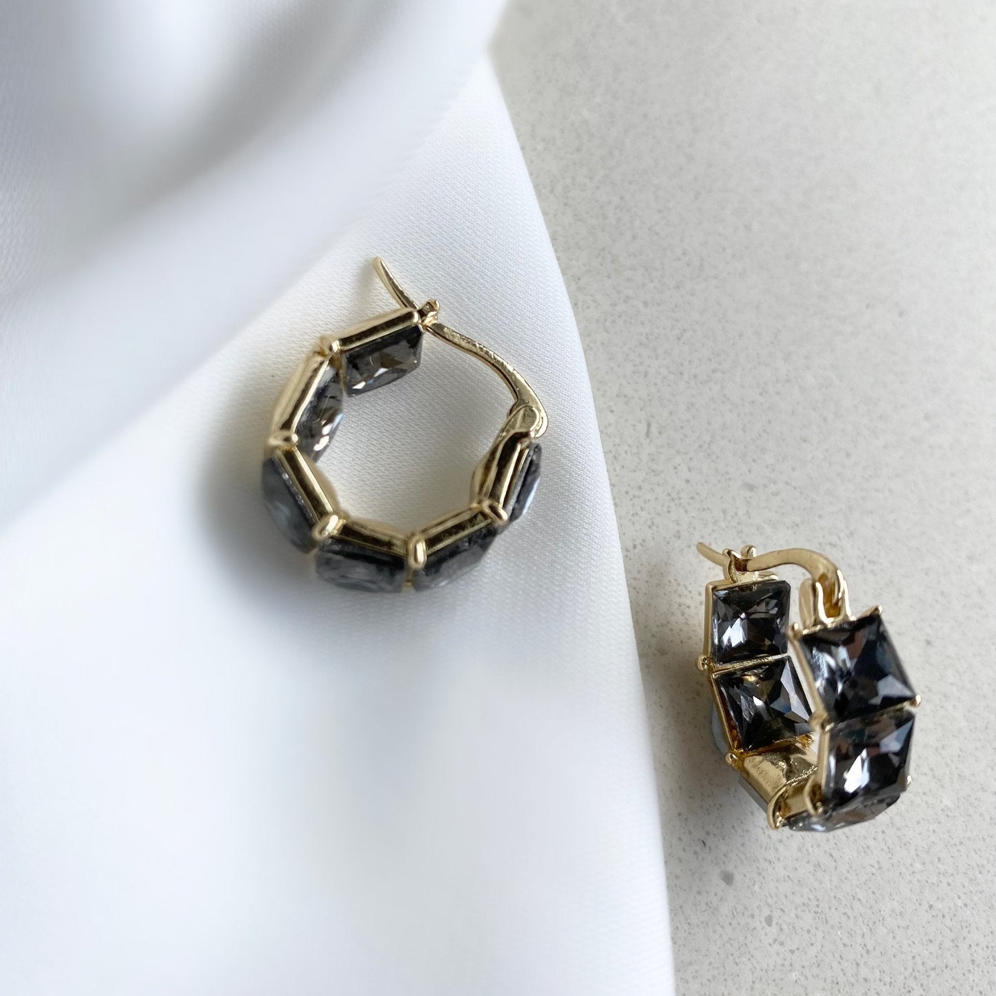 Crystalite Hoops