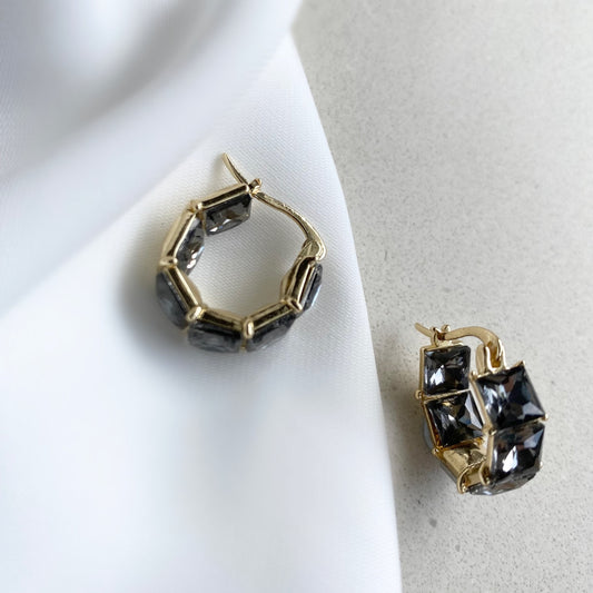 Crystalite Hoops