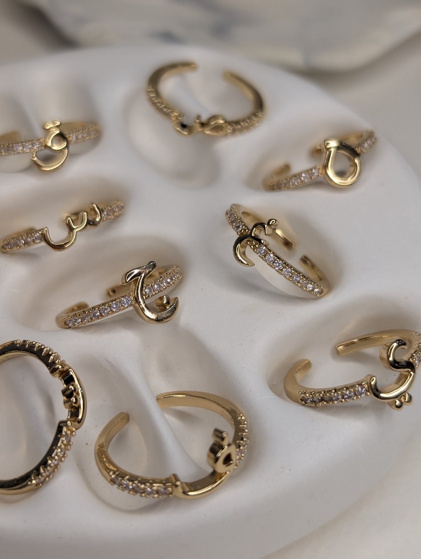 Harf Charm Ring