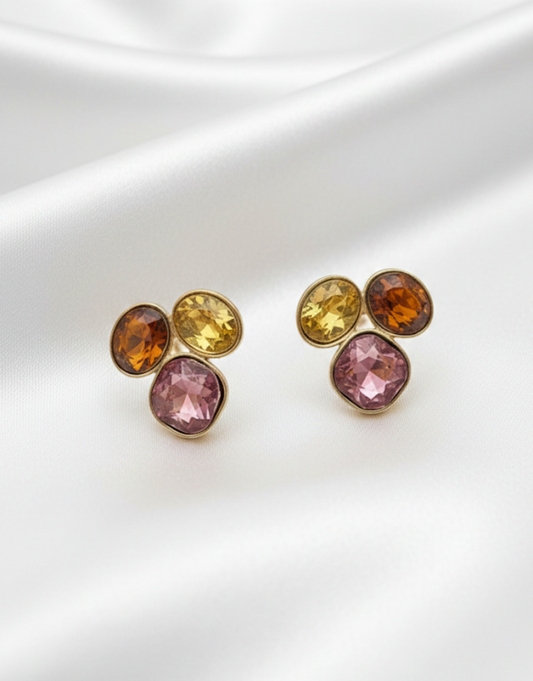French Crystal Earrings