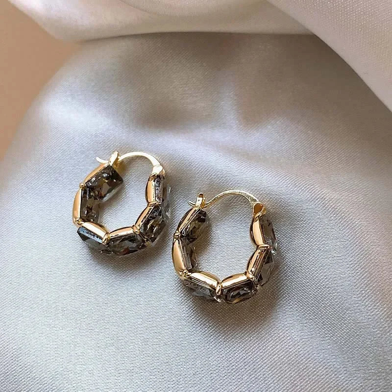 Crystalite Hoops
