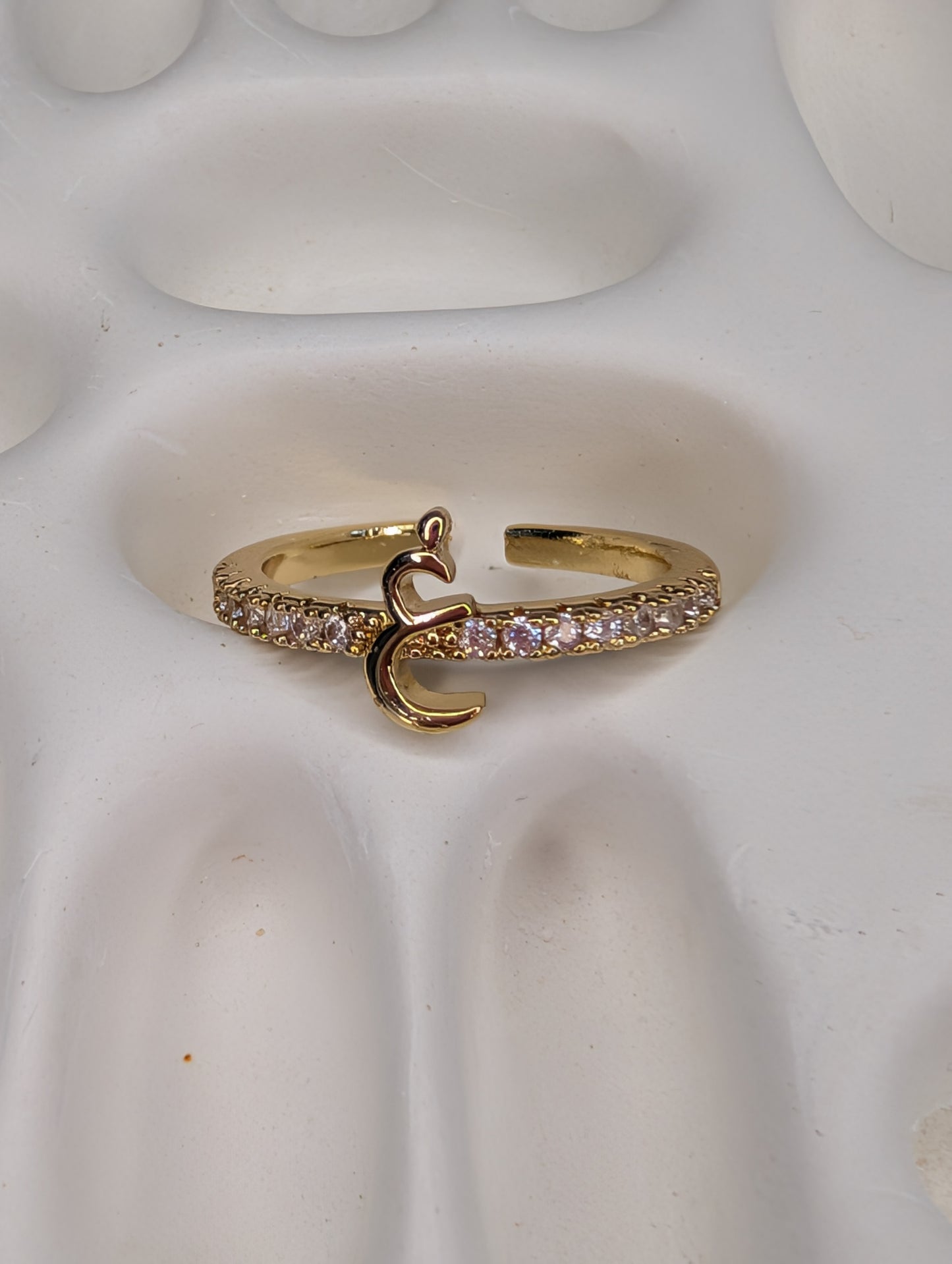 Harf Charm Ring