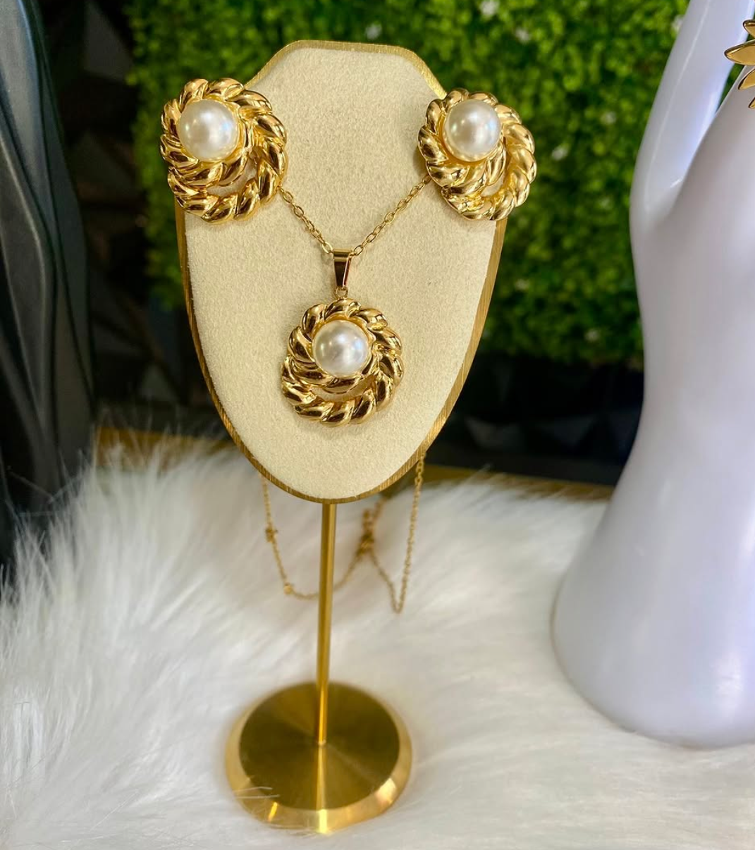 Pearl Swirl Set