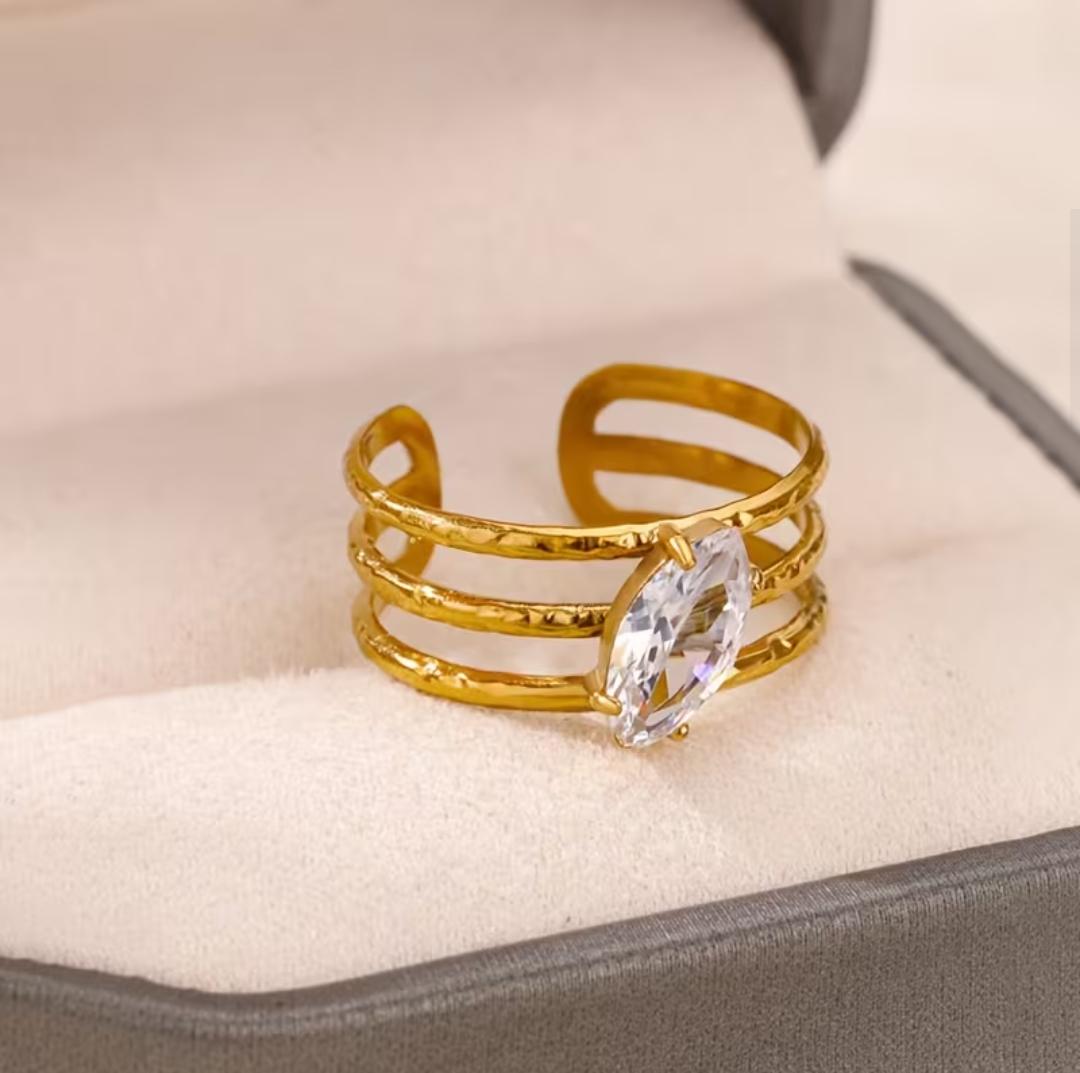 Boho Marquise Ring