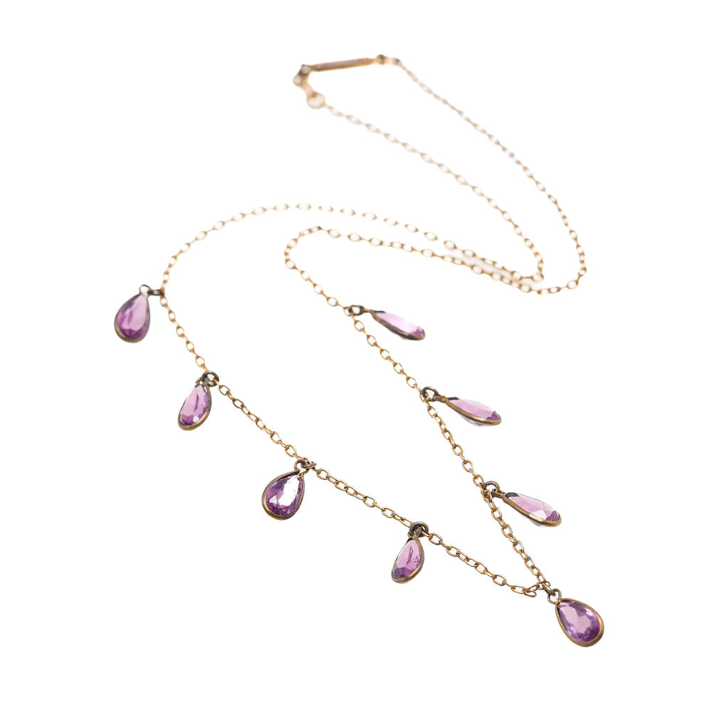Lilac Charms Necklace