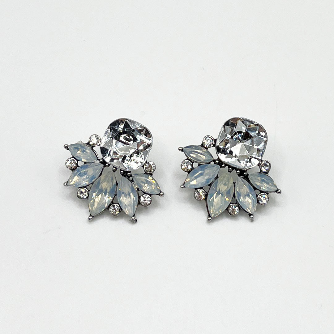 Crystal Flower Earrings