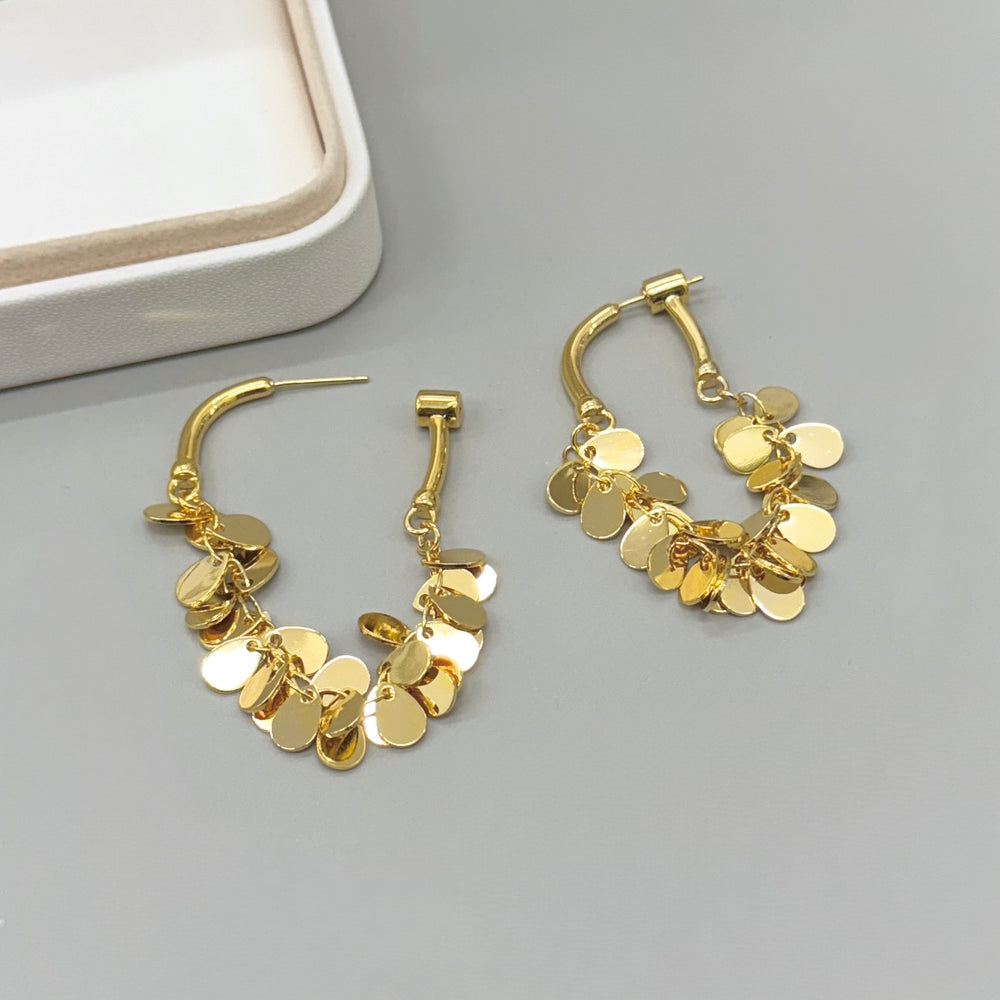 Wind Chyme Hoops