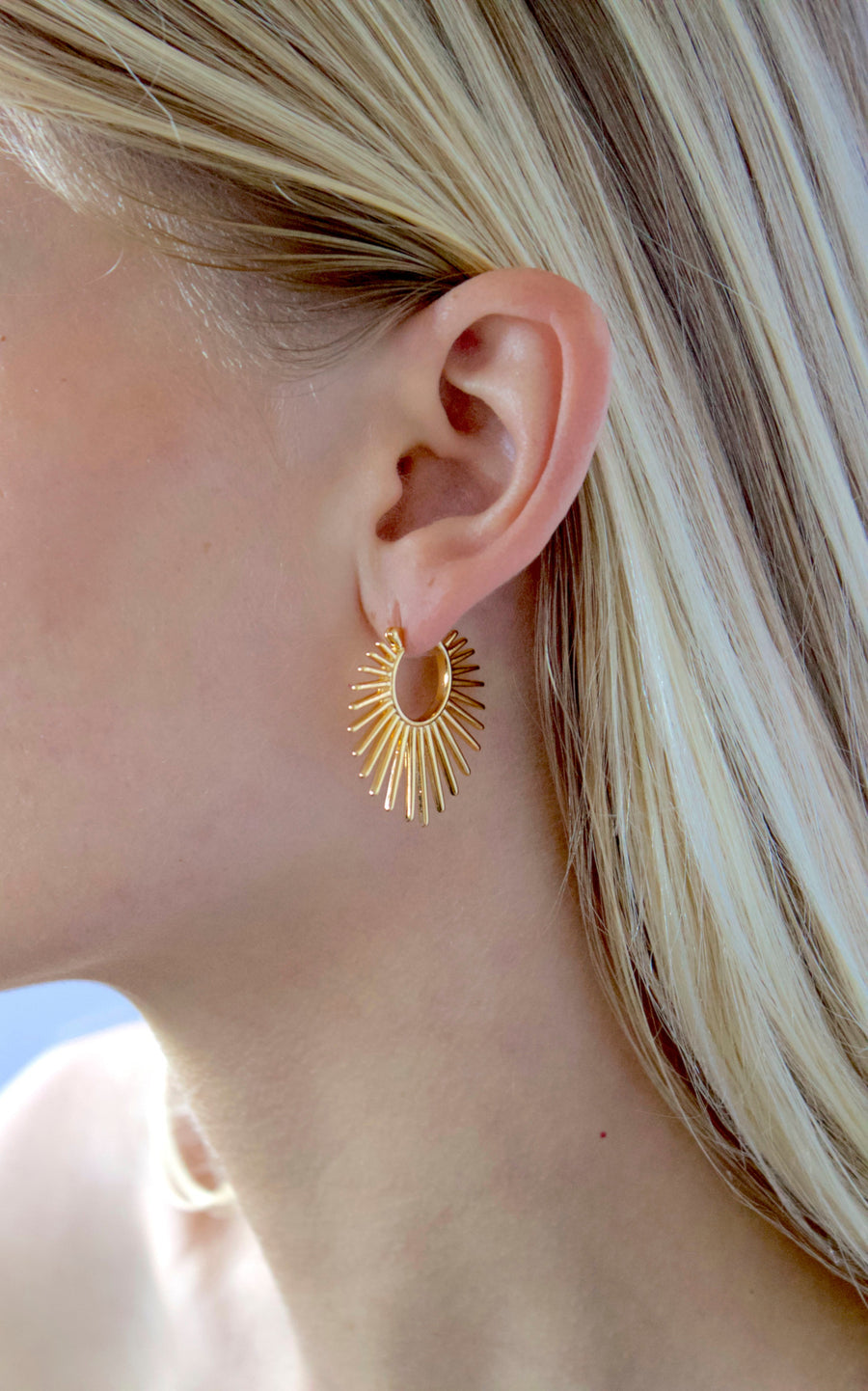 Sunburst Hoops