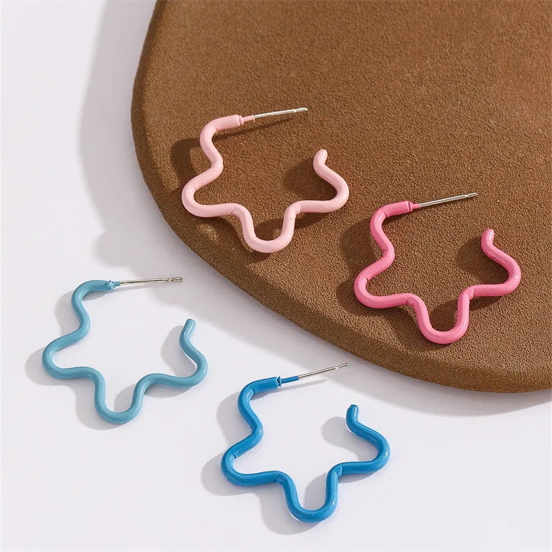 Doodle Star Hoops