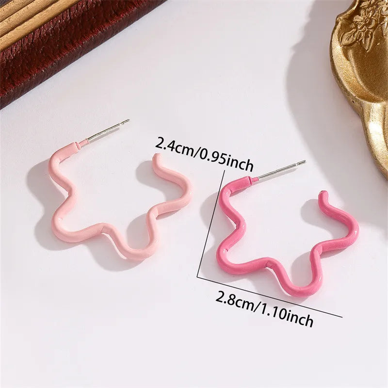 Doodle Star Hoops