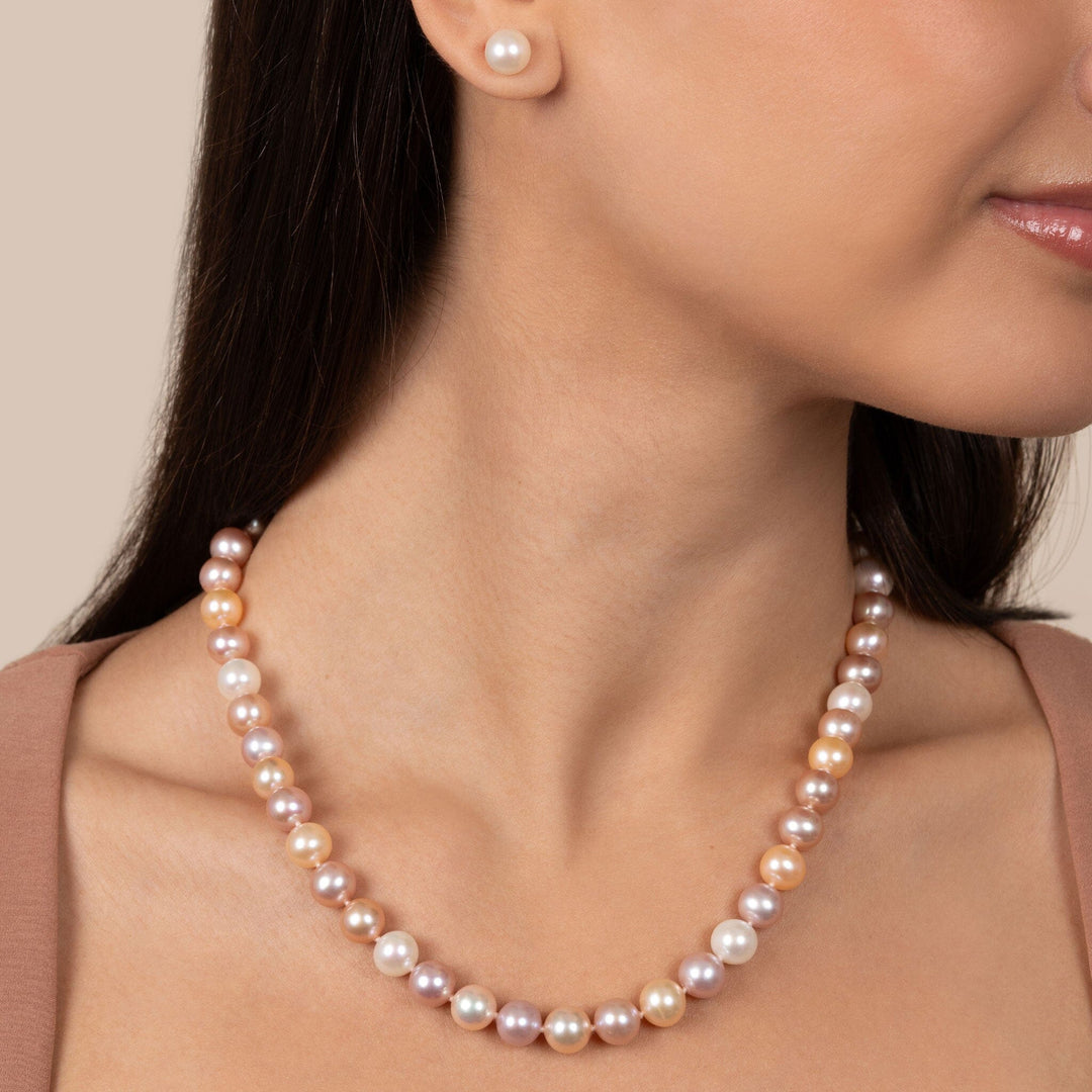 Satin Pearl Necklace