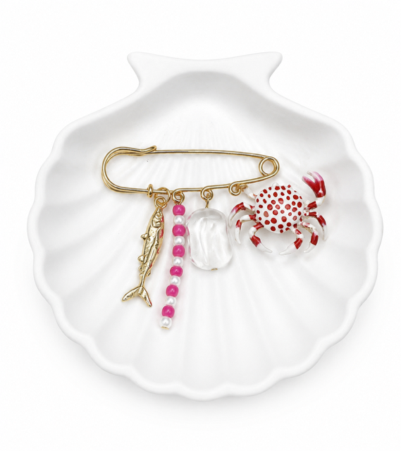 Crab Brooch